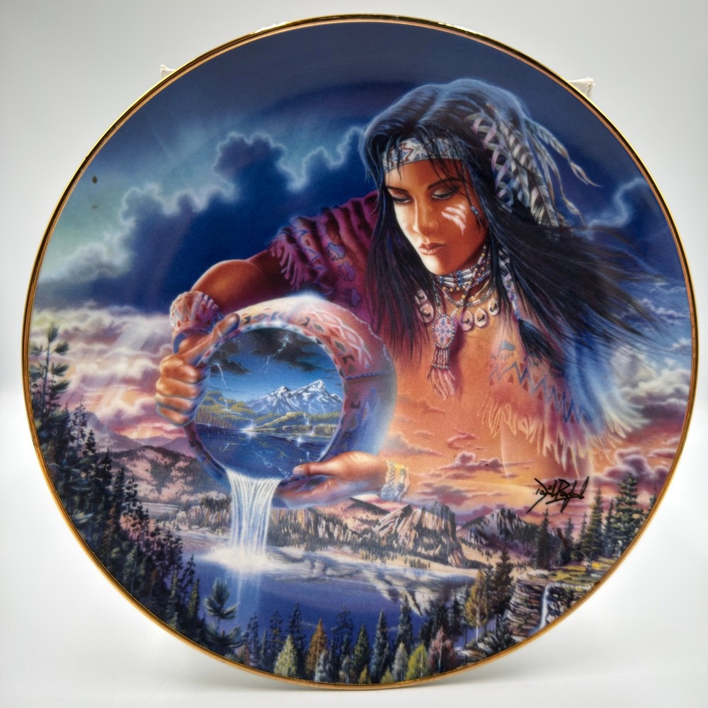 Royal Doulton The Waters of Life Ted Blaylock Franklin Mint Plate HJ1876